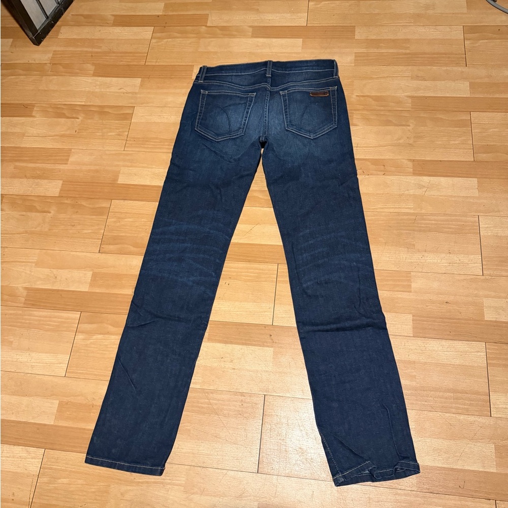 Joe's Jeans The Brixton Cotton Dennis Faded Stone Distressed Straight Slim 30 - Picture 5 of 6